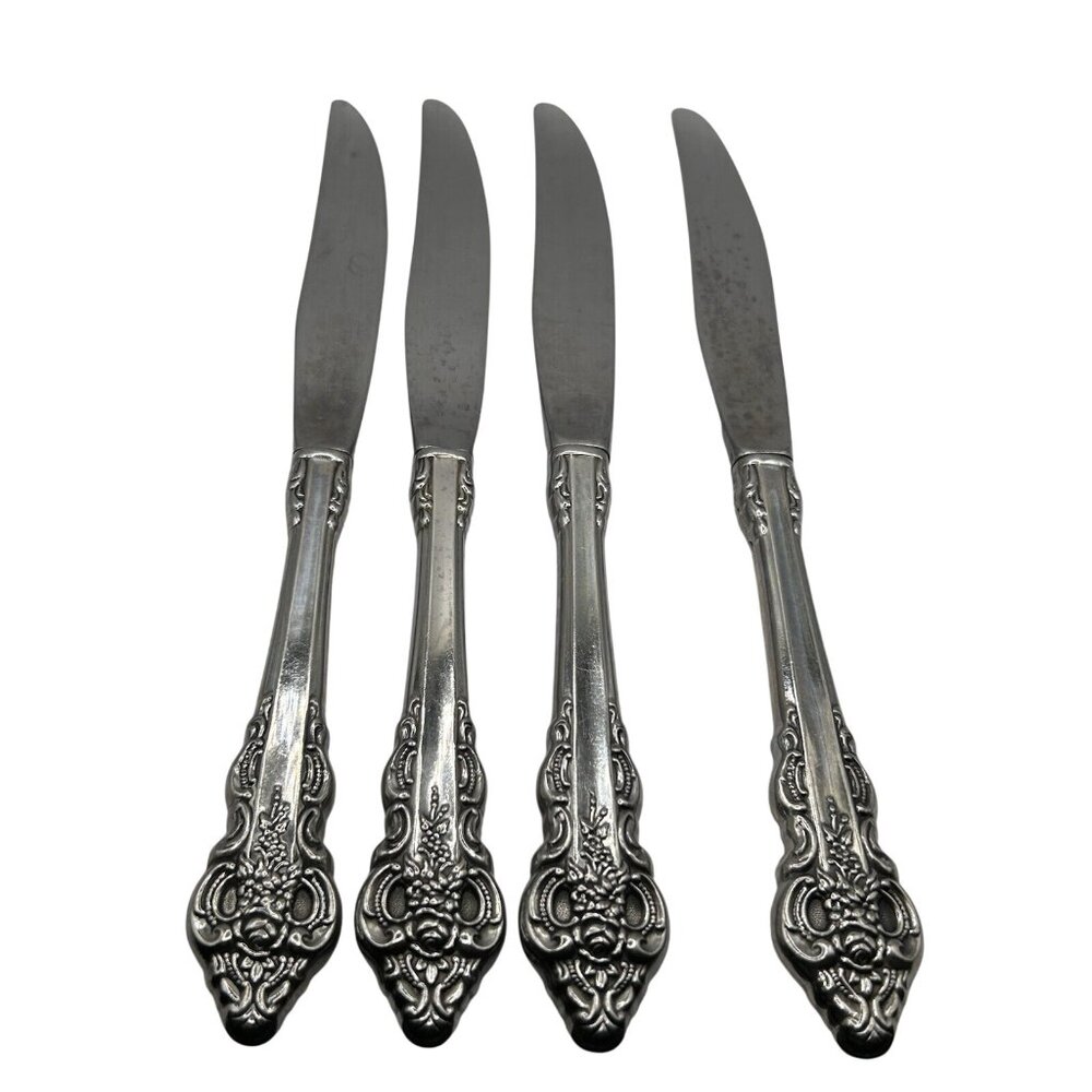 Modern Hollow Knife Cherbourg (Stainless, Community) by ONEIDA SILVER - Set of 4